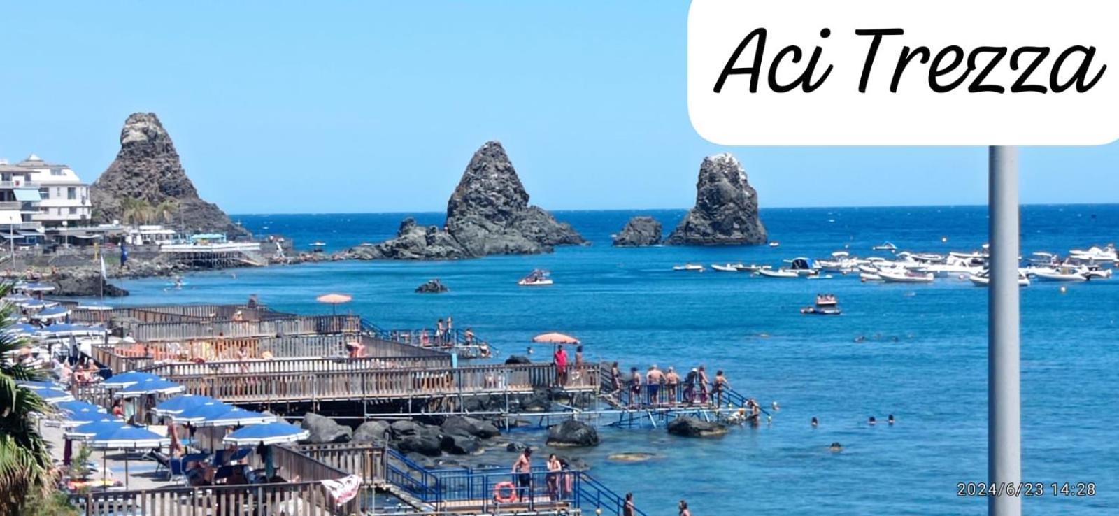 Casa Ultreia, Appartamento Aci Castello Extérieur photo